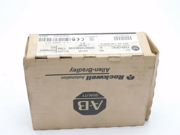 ALLEN BRADLEY 1769-OF8C SER. A F/W 2.1 DATE: 2014 NSFS