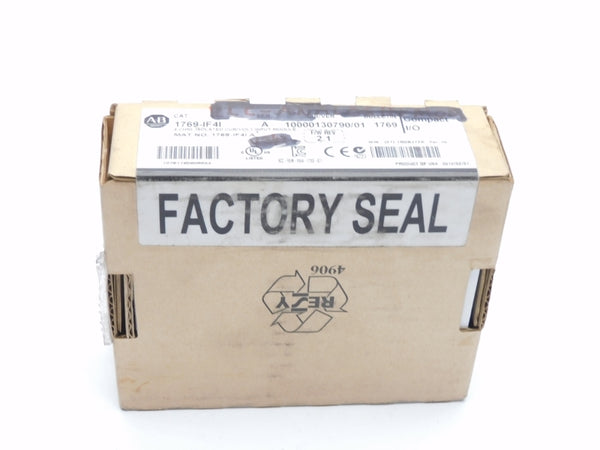 ALLEN BRADLEY 1769-IF4I SER. A F/W 2.1 DATE: 2012 NSFS