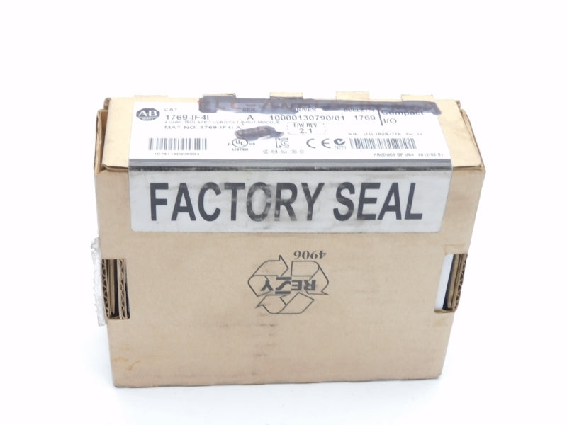 ALLEN BRADLEY 1769-IF4I SER. A F/W 2.1 DATE: 2012 NSFS