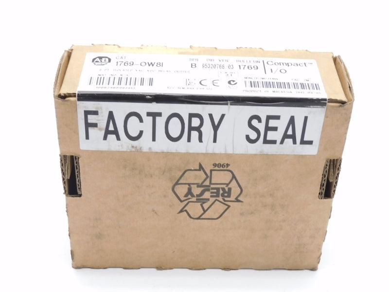 ALLEN BRADLEY 1769-OW8I SER. B F/W 3.1 DATE: 2012 NSFS