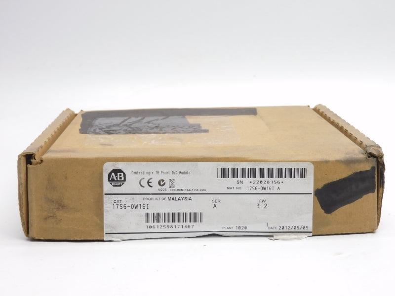 ALLEN BRADLEY 1756-OW16I SER. A F/W 3.2 24VDC NSMP