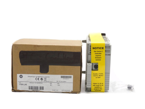 ALLEN BRADLEY 1768-L45 SER. C 24VDC 2A F/W 1.05 NSMP