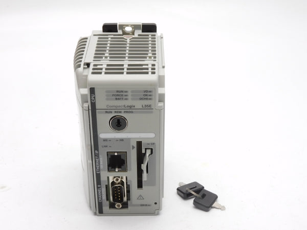 ALLEN BRADLEY 1769-L35E SER. A F/W 1.15 24VDC .66A NSMP