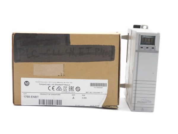 ALLEN BRADLEY 1768-ENBT SER. A 5.2VDC F/W 4.005 NSMP