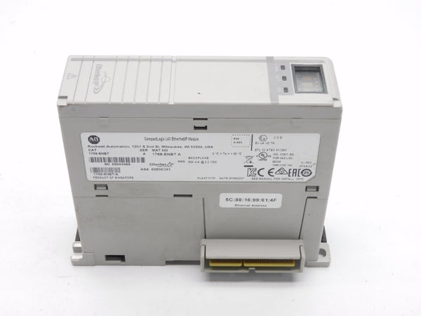ALLEN BRADLEY 1768-ENBT SER. A 5.2VDC F/W 4.005 NSMP