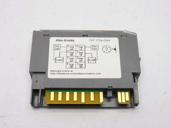 ALLEN BRADLEY 1734-OW4 SER. C 5-30VDC 2A F/W 3.022 NSMP