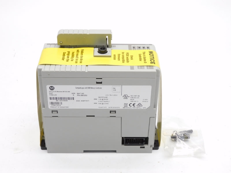 ALLEN BRADLEY 1768-L43 SER. D 24VDC 1.3A F/W 1.06 NSMP