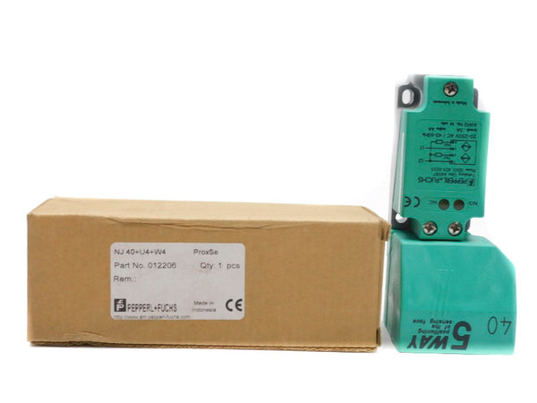 PEPPERL+FUCHS NJ40+U4+W4 012206 20-250VAC 4A NSMP