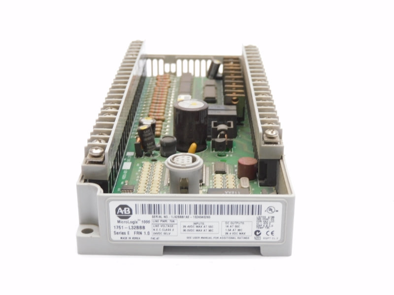 ALLEN BRADLEY 1761-L32BBB SER. E 30.0VDC 1.5A F/W 1.0 (NO COVER/DOOR) NSNP