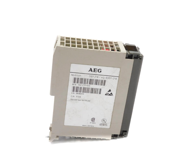 AEG MODICON DEP218/AS-BDEP-218 042276454 115VAC UNMP