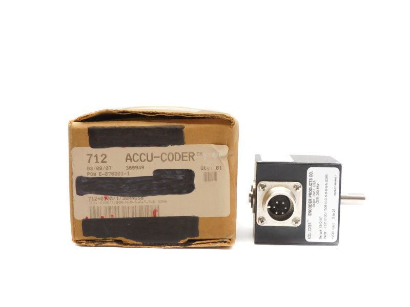 ACCU-CODER 712*-0100/1/30R-N-O-S-6-S-S-N S296 5-28VDC NSMP