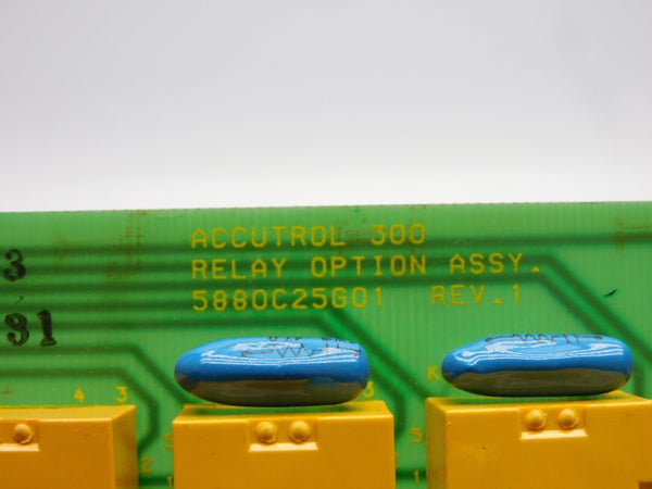 ACCUTROL 300 5880C25G01 REV. 1 UNMP