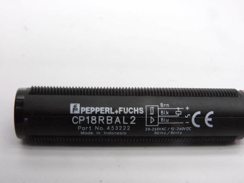 PEPPERL+FUCHS CP18RBAL2 453222 20-260VAC/12-260VDC NSMP