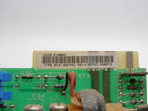 ABB SNAT630PAC 61049401 REV. A UNMP