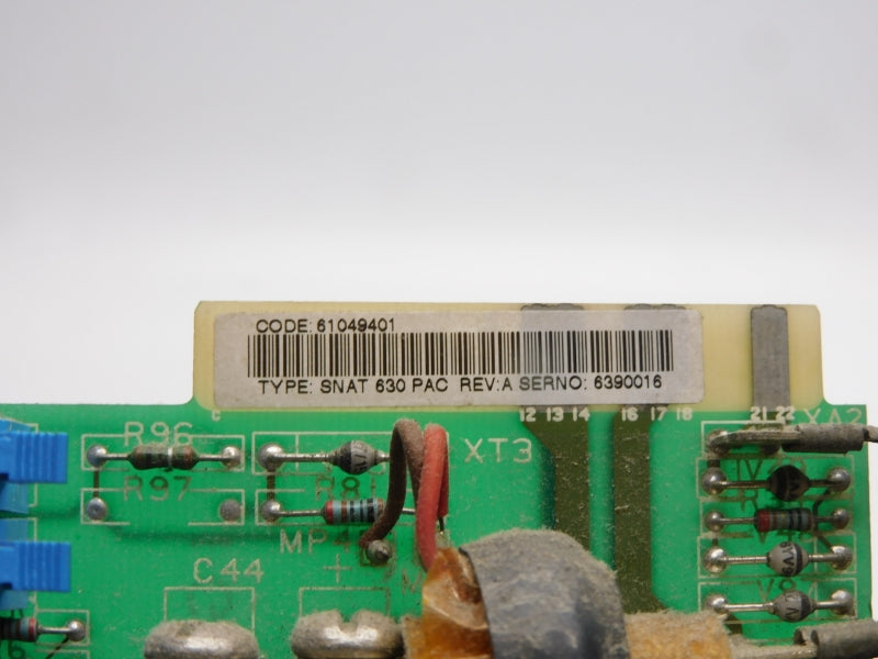 ABB SNAT630PAC 61049401 REV. A UNMP