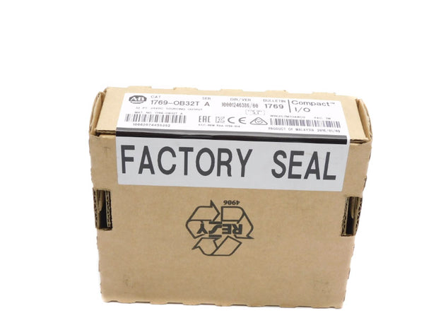 ALLEN BRADLEY 1769-OB32T SER. A 24VDC F/W 3.1 DATE: 2016 NSFS