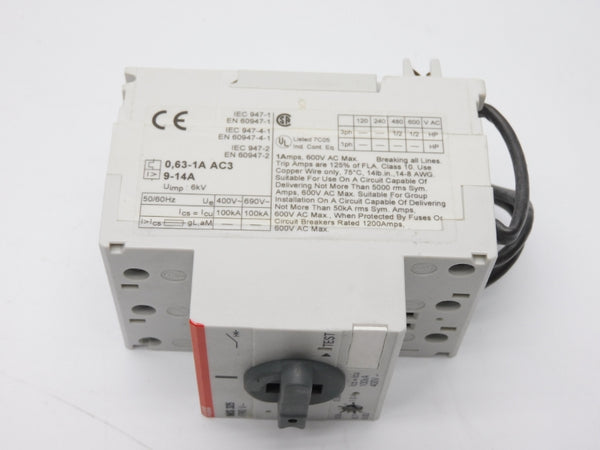 ABB MS325-1.0 690V 0.63-1.0A NSNP