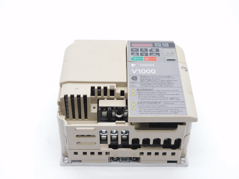 YASKAWA CIMR-VU4A0011JSB 380-480V 10.4/14.0A (NO COVER) NSMP