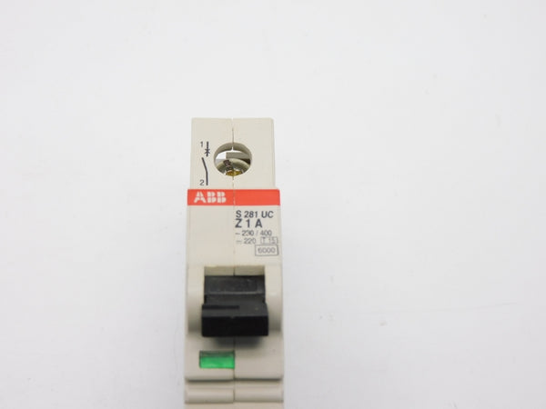 ABB GHS2810164R0218 S281UC-Z1 250VDC 1A NSMP