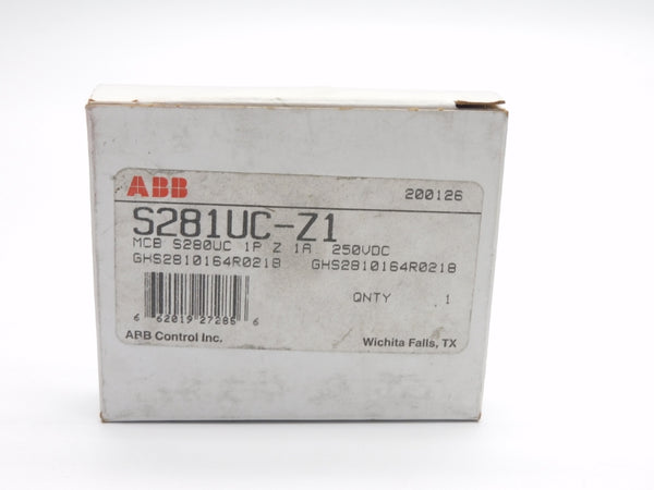 ABB GHS2810164R0218 S281UC-Z1 250VDC 1A NSMP