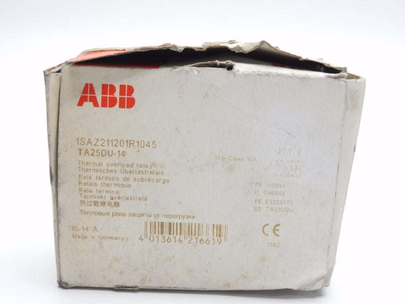 ABB TA25DU-14 1SAZ211201R1045 690V 10-14A NSMP