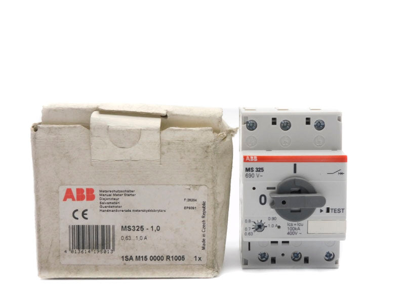 ABB 1SAM150000R1005 MS325-1,0 690V 0,63-1,0A NSMP