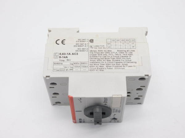 ABB 1SAM150000R1005 MS325-1,0 690V 0,63-1,0A NSMP