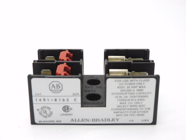 ALLEN BRADLEY 1491-R162 SER. C 600V 30A (BK/YL) NSMP