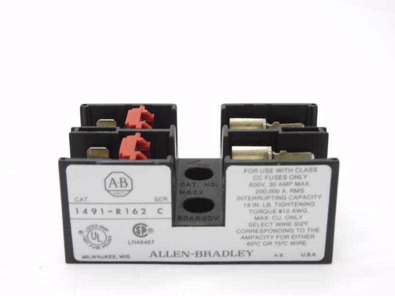 ALLEN BRADLEY 1491-R162 SER. C 600V 30A (BK/YL) NSMP