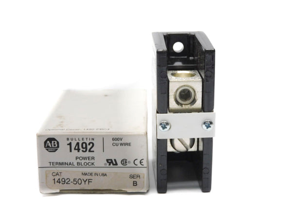 ALLEN BRADLEY 1492-50YF SER. B 600V 175A (WH) NSMP