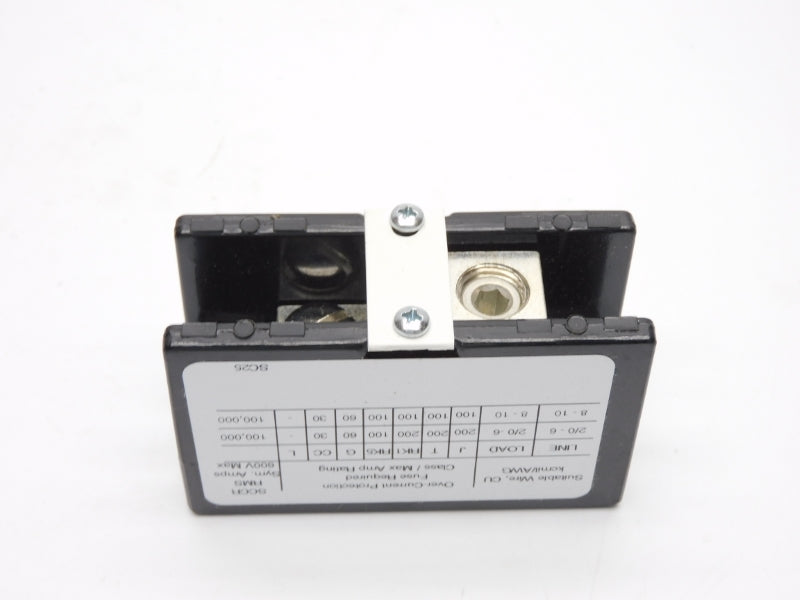 ALLEN BRADLEY 1492-50YF SER. B 600V 175A (WH) NSMP