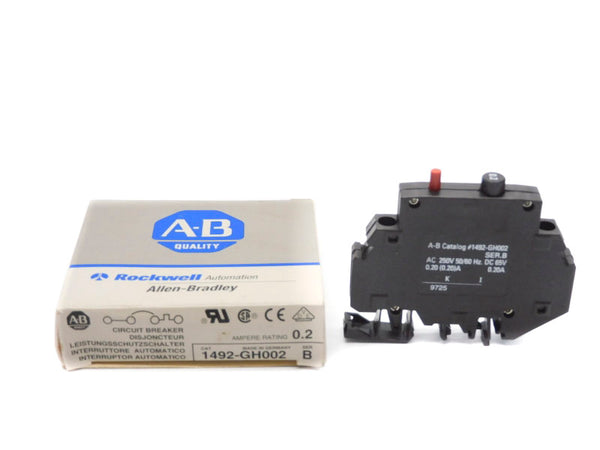 ALLEN BRADLEY 1492-GH002 SER. B 250V 0.2A (GY/BL) NSMP