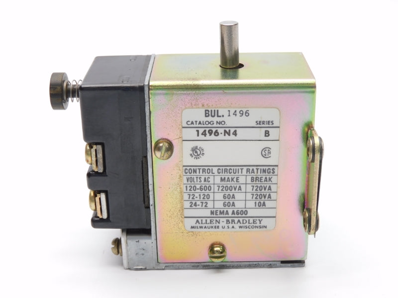 ALLEN BRADLEY 1496-N4 SER. B 120-600VAC 60A (BR/YL) NSMP