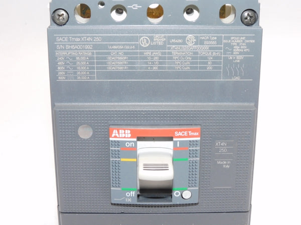 ABB 1SDA080116R1 SACETMAXT4N250 600V 250A (AS PICTURED) NSMP