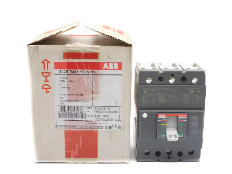 ABB 1SDA075116R1 SACETMAXXT3N225 480V 225A NSMP