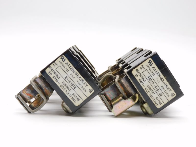 ALLEN BRADLEY 1491-R126 SER. A 600VAC 0-30A (PKG OF 2) (BK/YL) NSMP