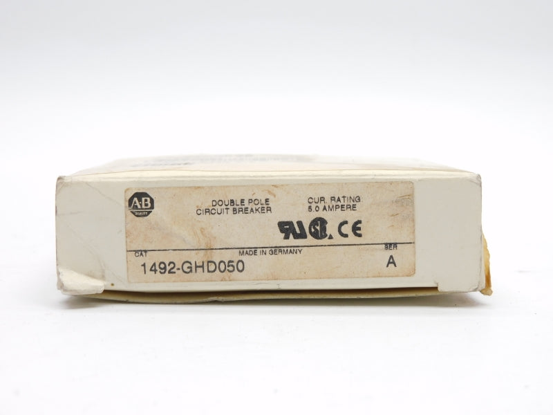 ALLEN BRADLEY 1492-GHD050 SER. A 250VAC 5.0A (WH) NSMP