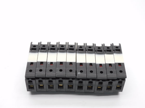 ALLEN BRADLEY 1492-UF824 SER. A 10-57VAC/DC 30A (PKG OF 10) (BK/YL) NSMP