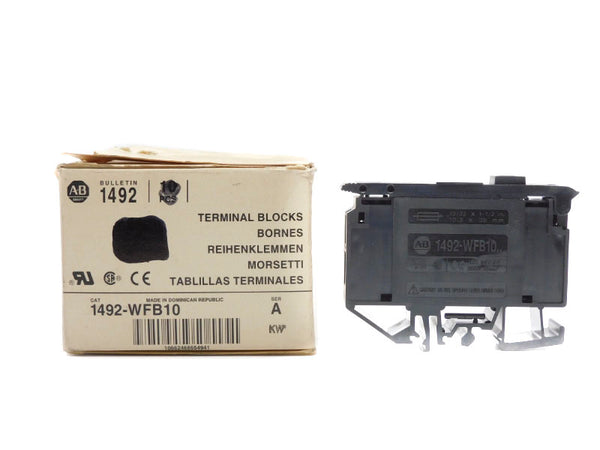 ALLEN BRADLEY 1492-WFB10 SER. A 800V (PKG OF 10) (WH) NSMP