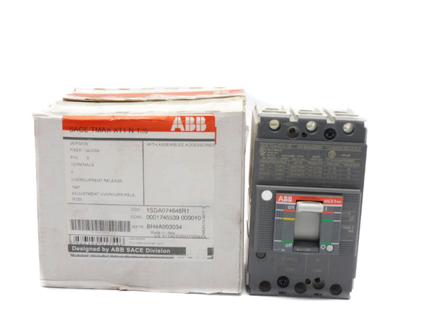 ABB 1SDA074648R1 SACETMAXXT1N125 480V 125A NSMP