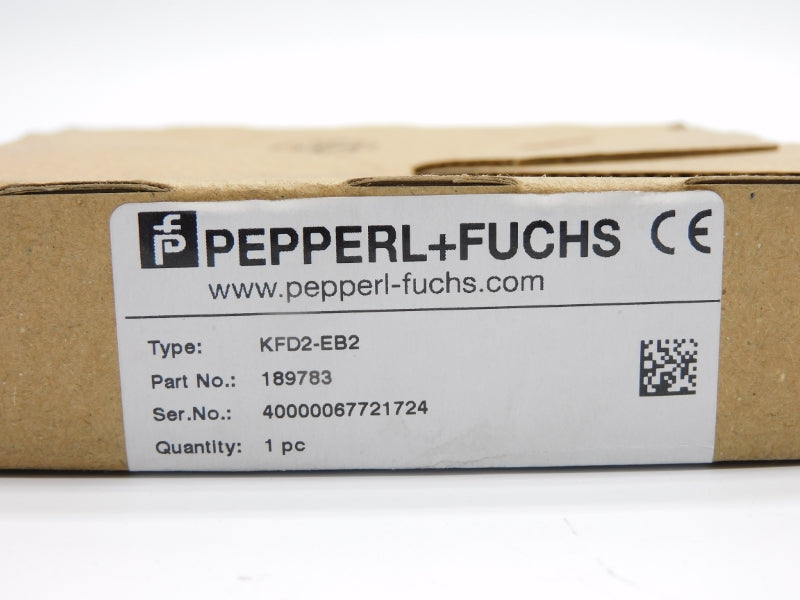 PEPPERL+FUCHS KFD2-EB2 189783 20-30VDC 2A NSMP