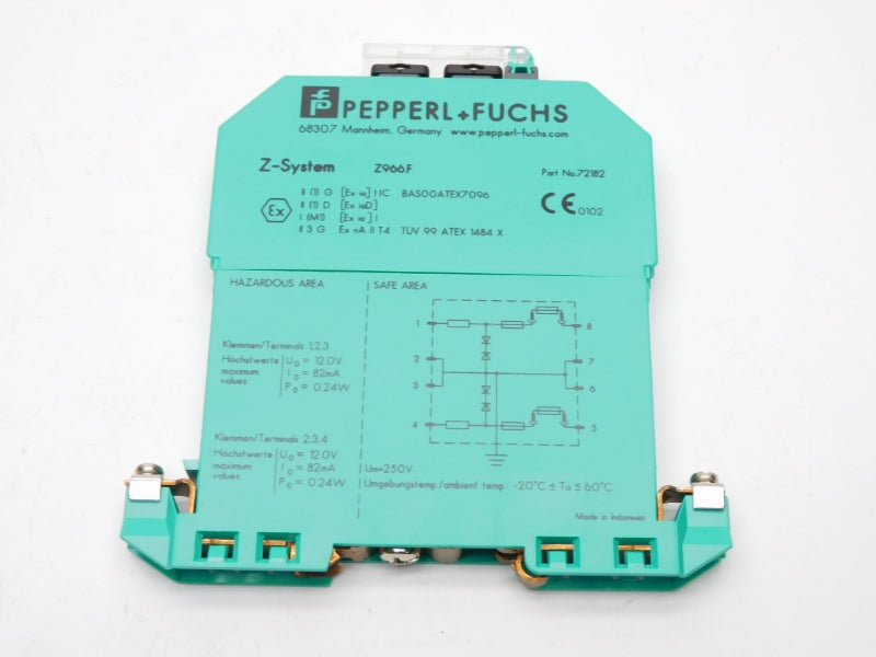 PEPPERL+FUCHS Z966F 072182 12.0V NSMP