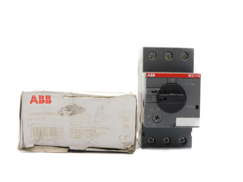 ABB 1SAM250000R1005 MS116-1.0 690V 0.63-1.0A NSMP