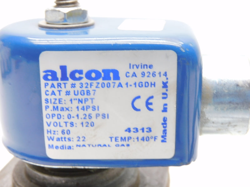 ALCON 32FZ007A1-1GDH UGB7 14PSI 1" NSMP