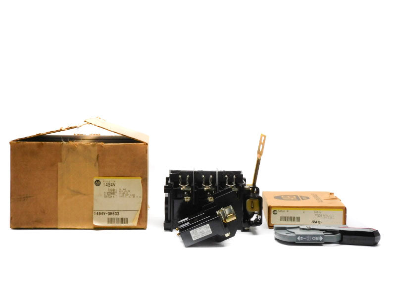 ALLEN BRADLEY 1494V-DR633 SER. A 600V 30A (BR/YL) NSMP