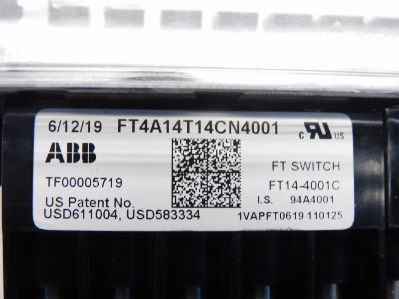 ABB 1VAPFT0619110125 FT4A14T14CN4001 FT14-4001C NSNP