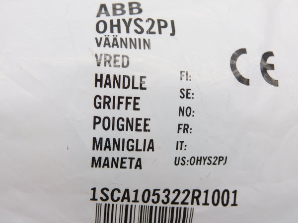 ABB 1SCA105322R1001 OHYS2PJ NSNP