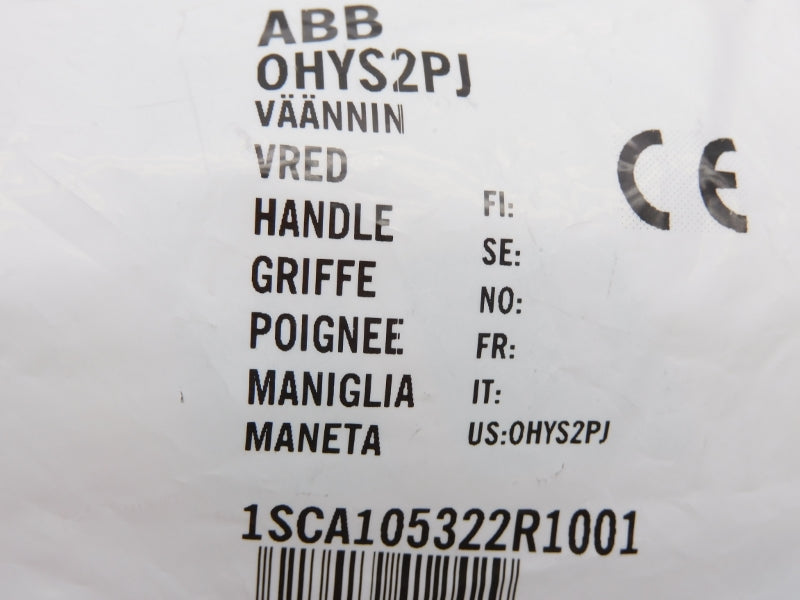 ABB 1SCA105322R1001 OHYS2PJ NSNP