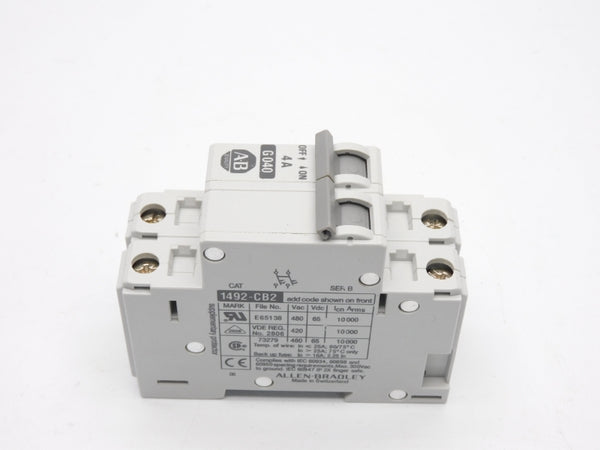 ALLEN BRADLEY 1492-CB2G040 SER. B 480VAC 4A NSNP