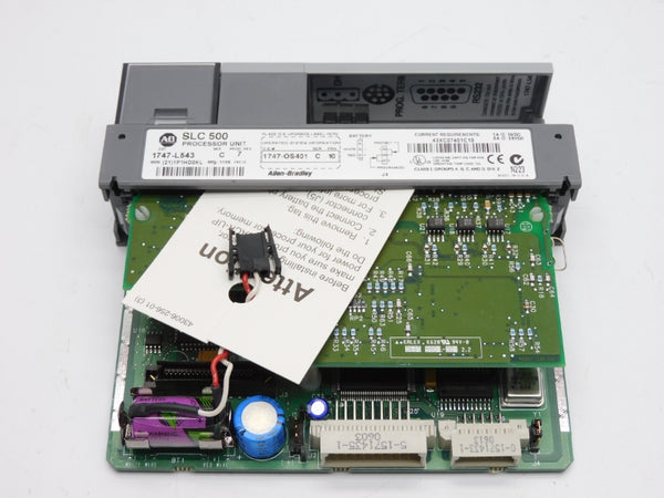 ALLEN BRADLEY 1747-L543 SER. C 24VDC 1A F/W 10 NSMP
